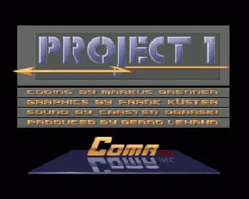 Project 1 screen shot title